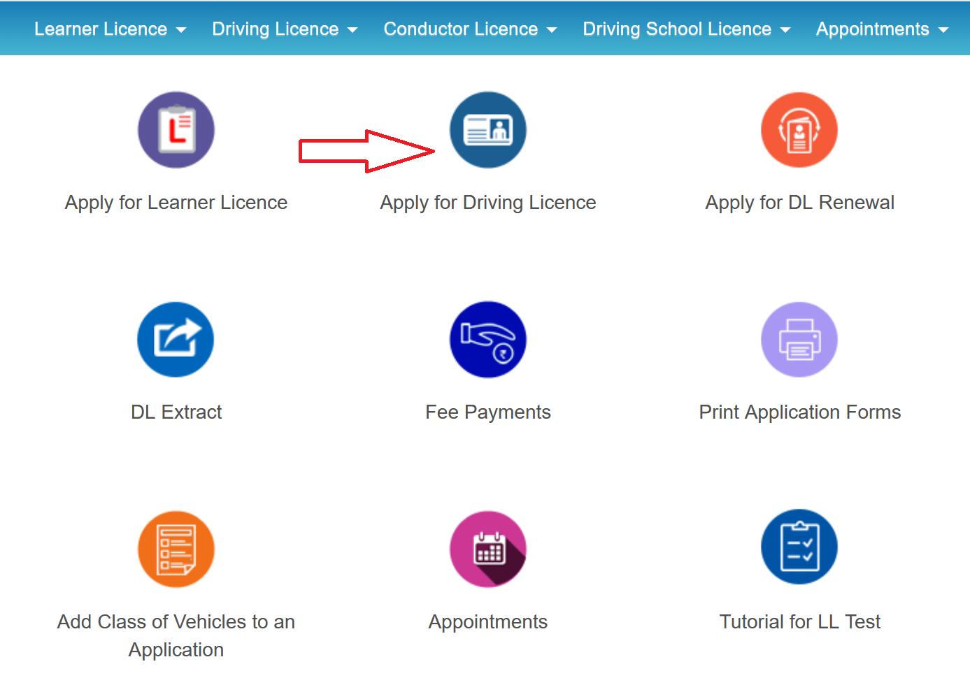Apply for DL